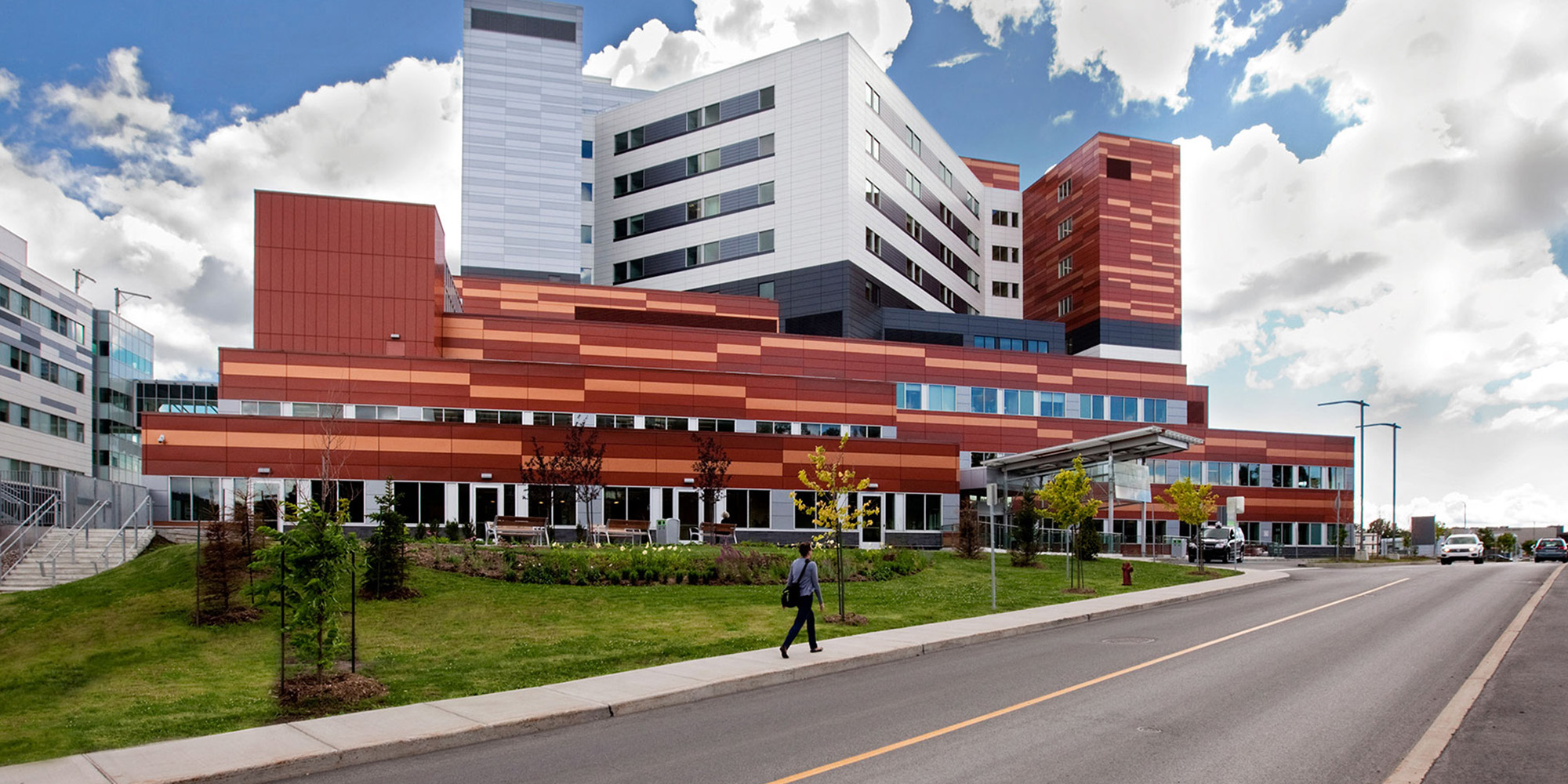 Exterior of McGill University Health Centre