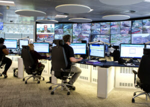 Bristol Operations Centre Screen Wall