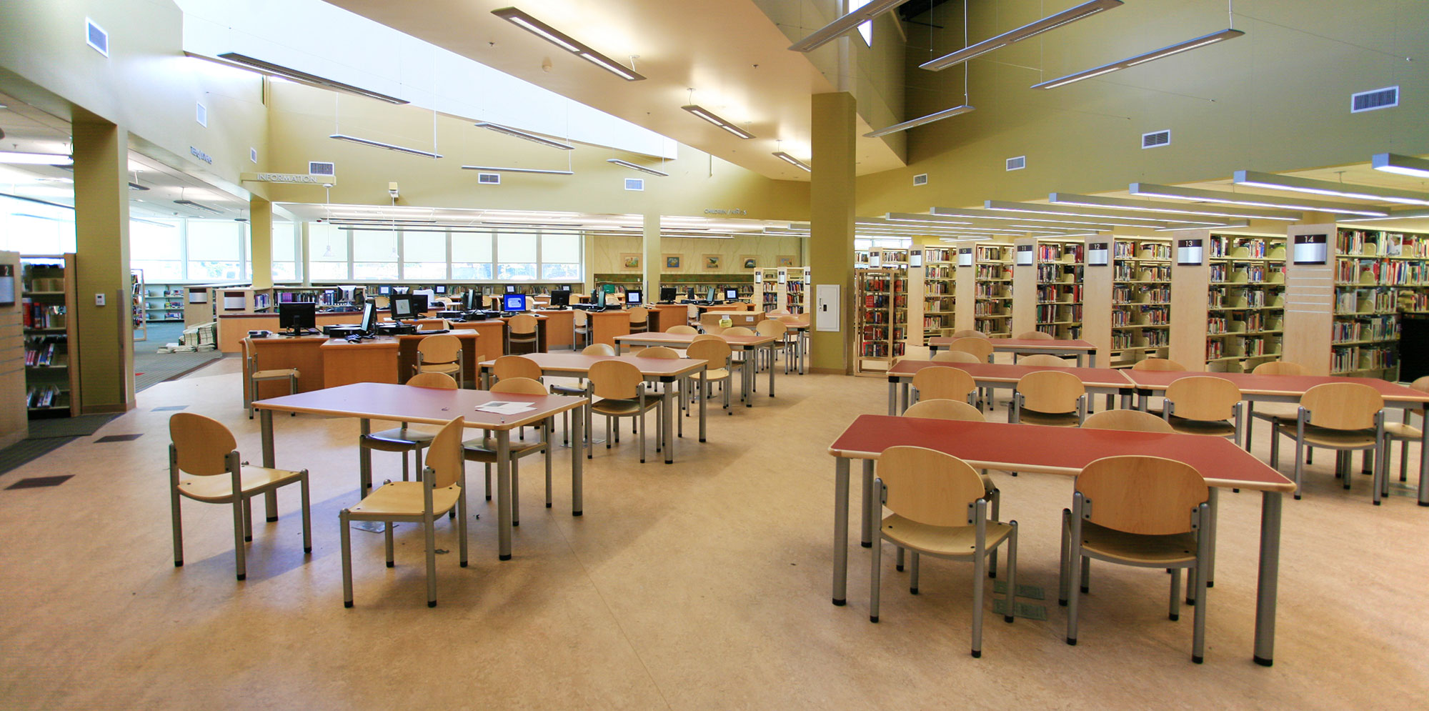 Exposition Library group study space