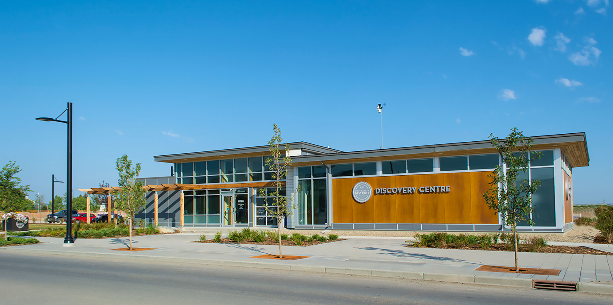 University District Discovery Centre exterior in Calgary