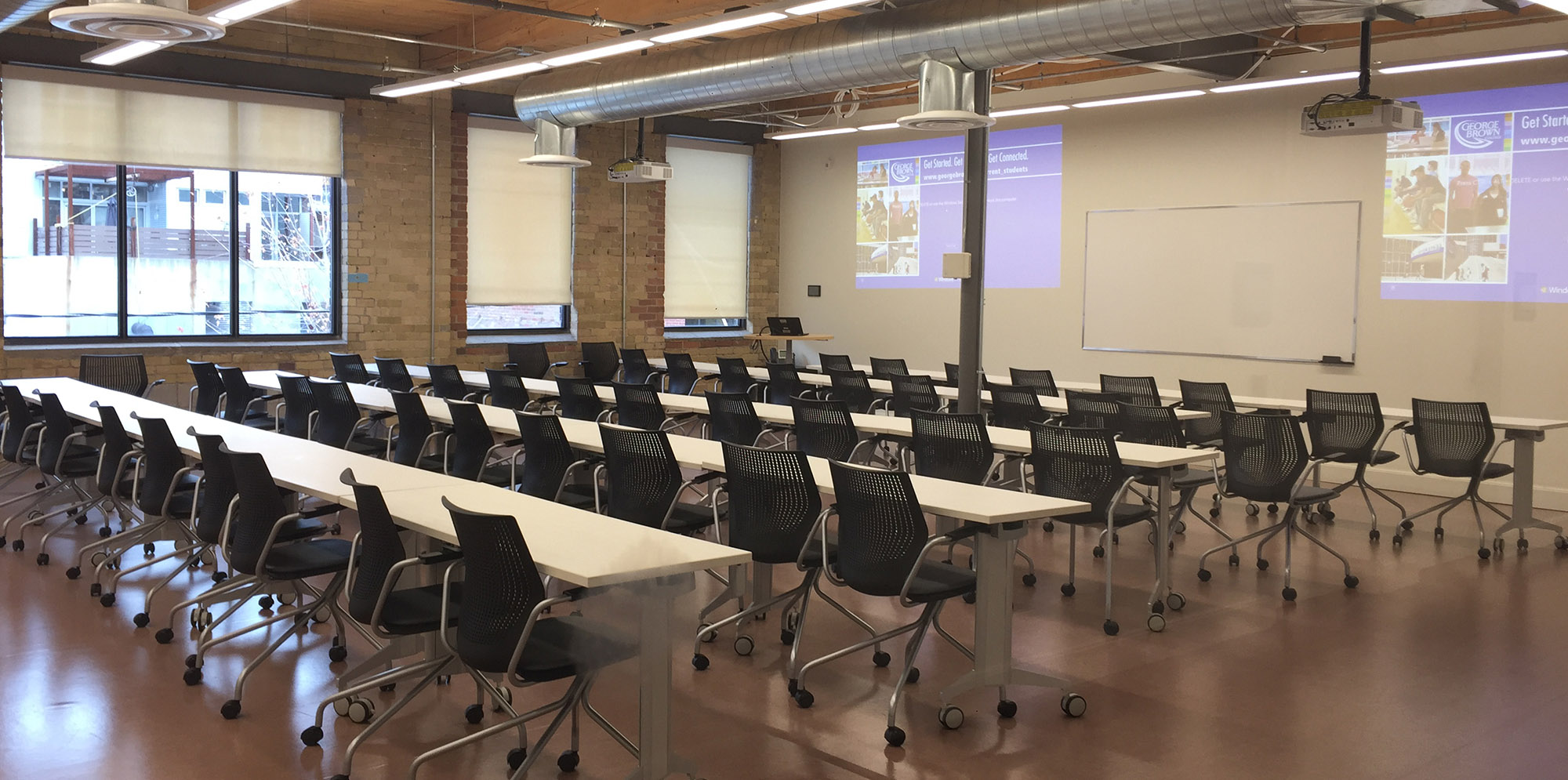George Brown college classroom