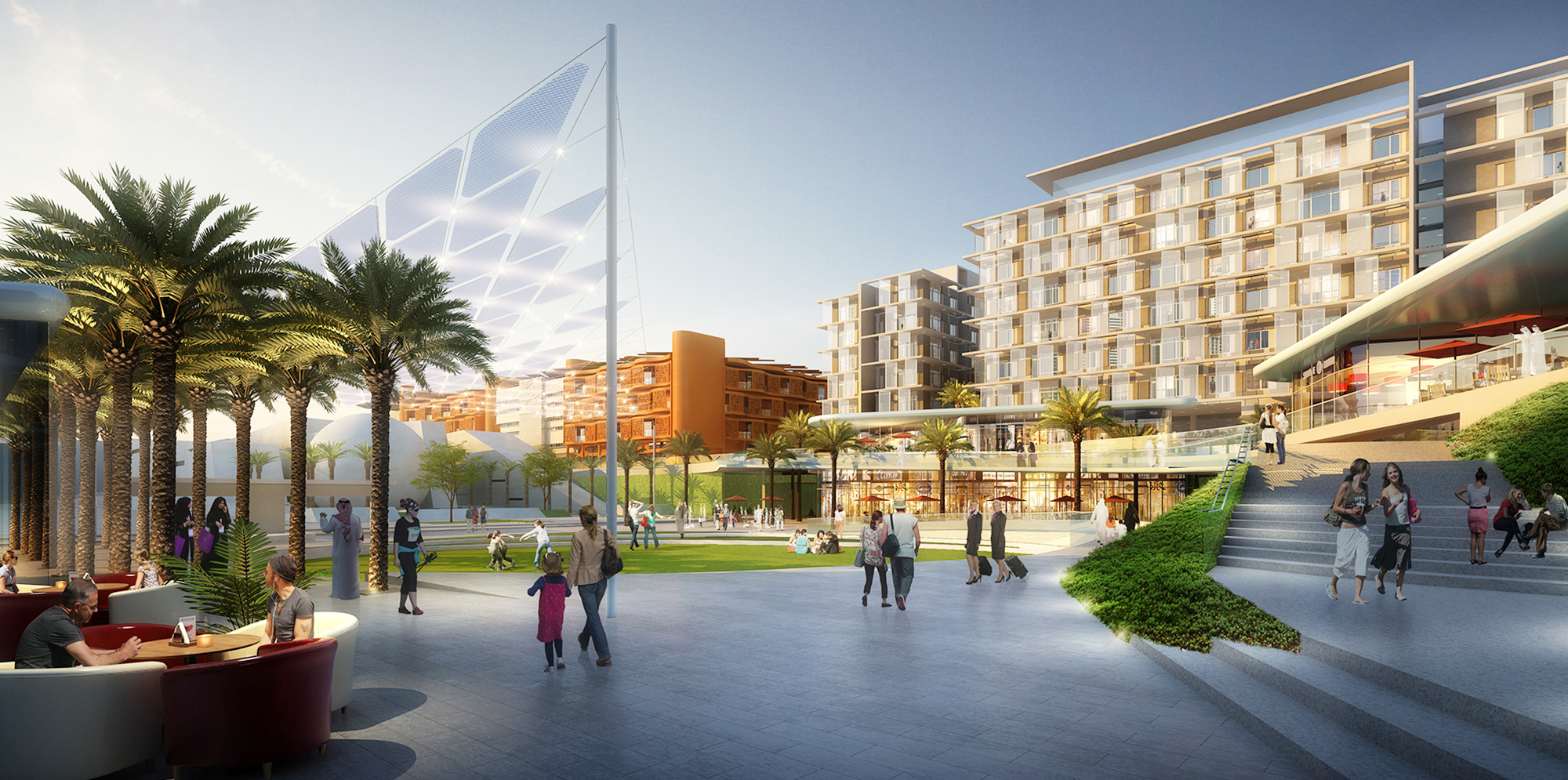 Masdar Institute Housing Residential Development Abu Dhabi, UAE