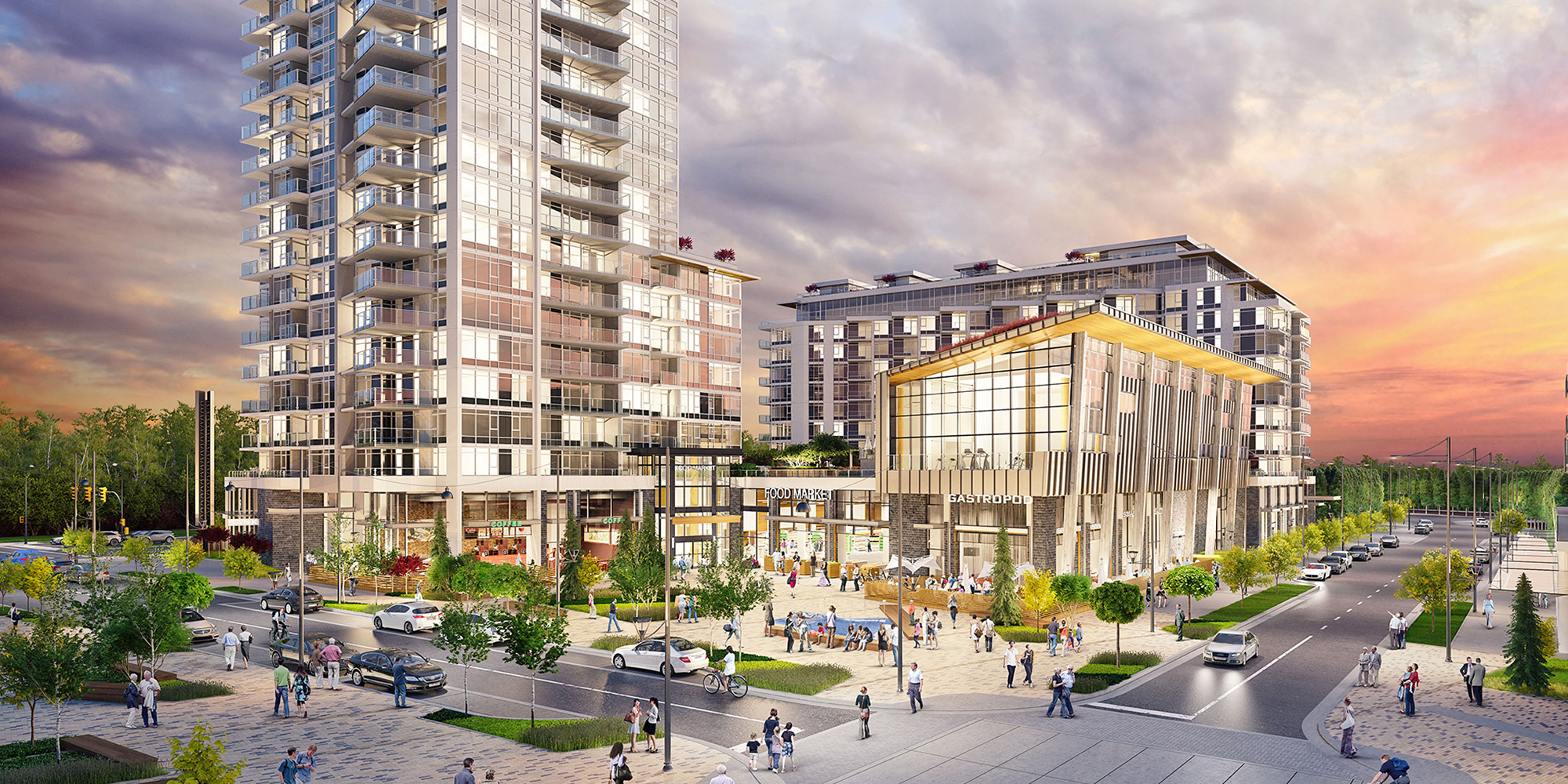 River District in Vancouver rendering